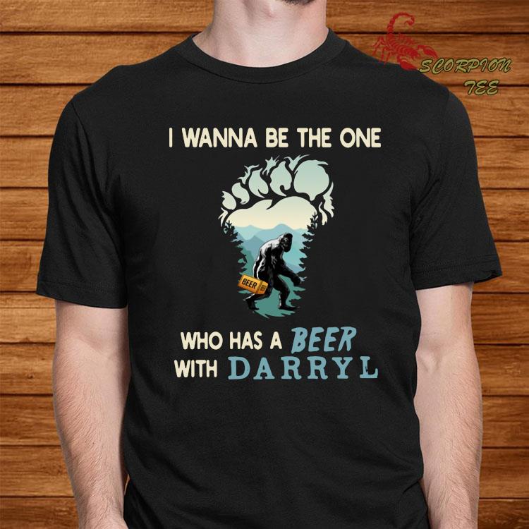 beer with darryl shirt