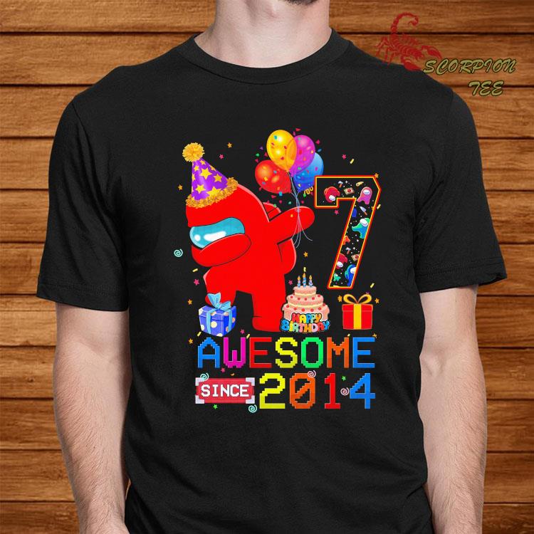 awesome since 2014 shirt