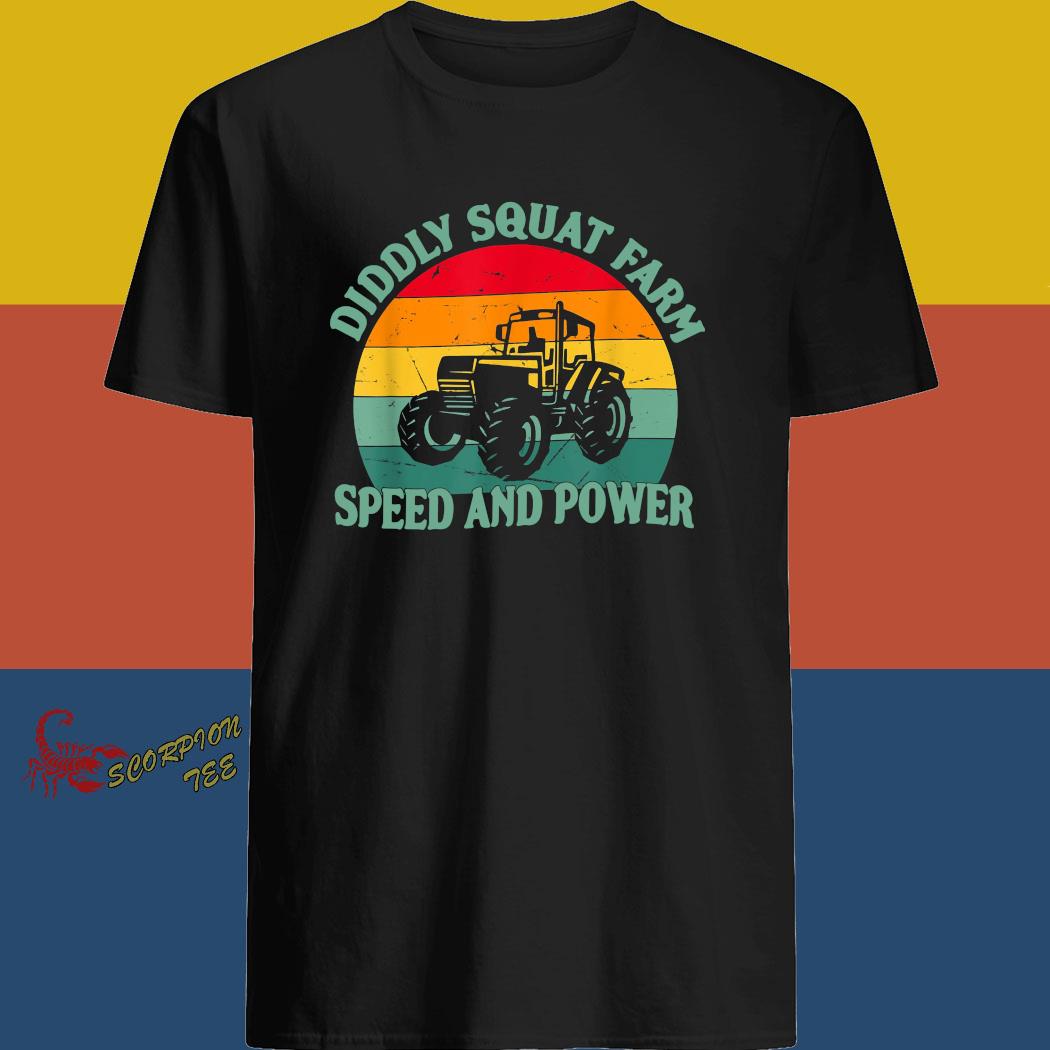 Diddly Squat Farm Speed And Power Tractor Vintage Shirt, Hoodie, Tank ...