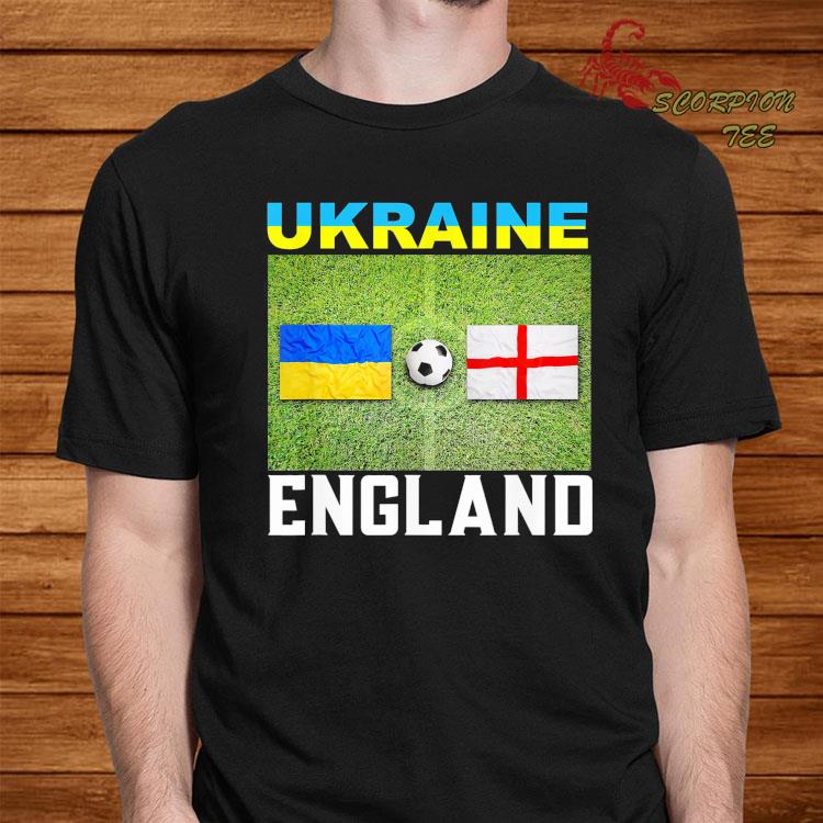 England Ukraine Retro Soccer Jersey Flag Ukrainian ...