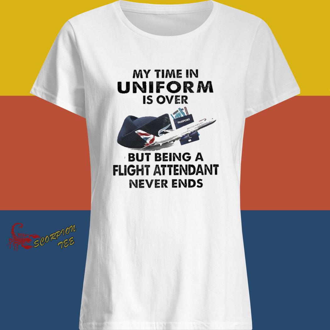 flight attendant uniform shirt