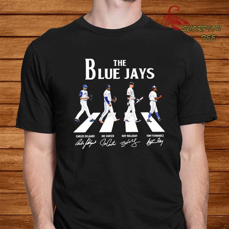 Original The Blue Jays Abbey Road Signatures T-shirt,Sweater