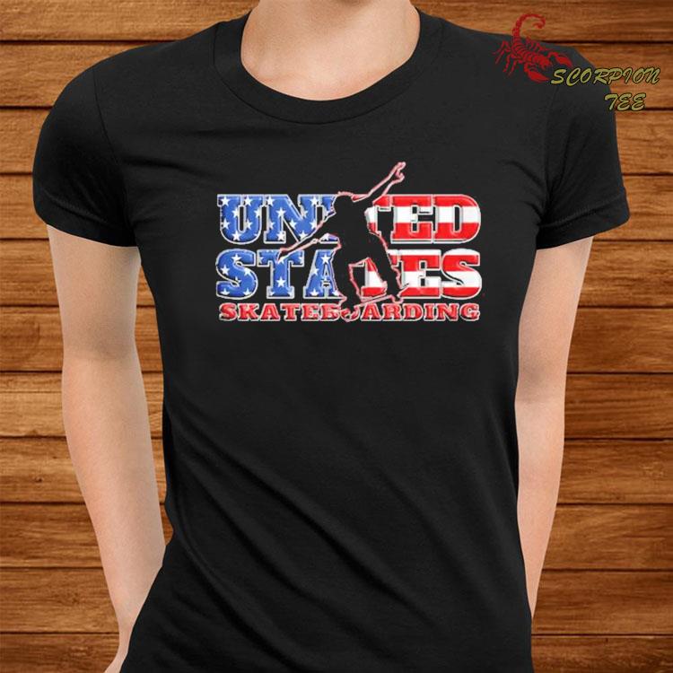 usa skateboarding shirt