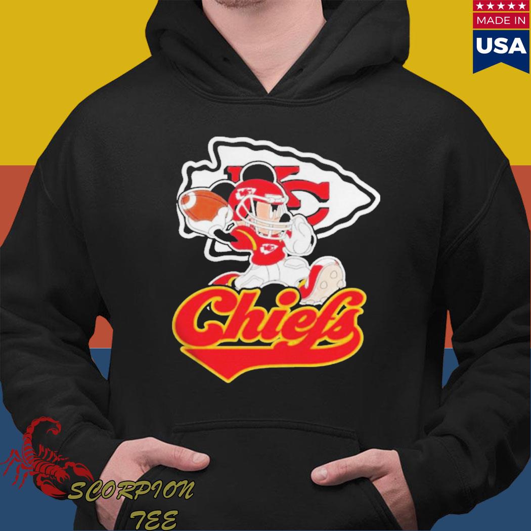 Mickey mouse player Kansas city Chiefs shirt, hoodie, sweater