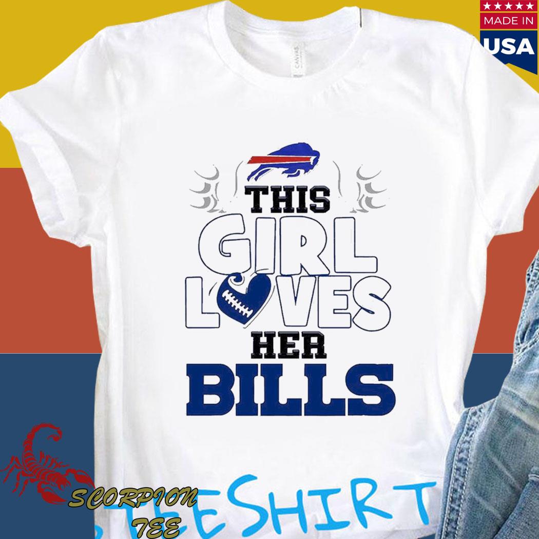 This Girl Loves Buffalo Bills Women's T-Shirt 