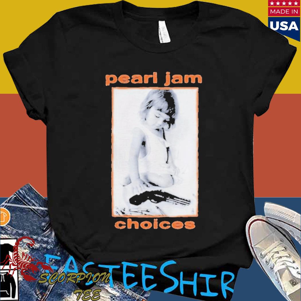 Pearl Jam Choices T-Shirt - Official Merchandise 