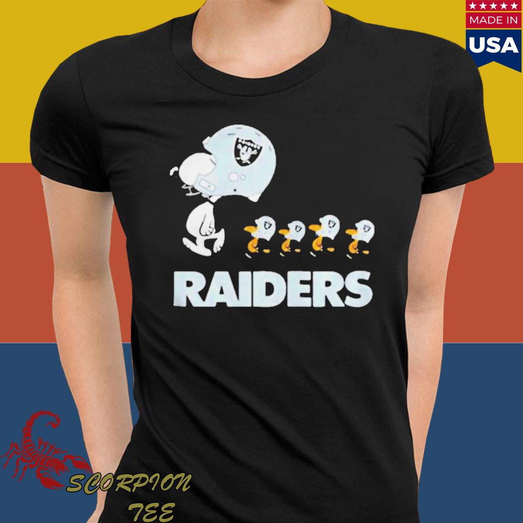 Oakland Raiders Woodstock And Snoopy Shirt - High-Quality Printed Brand