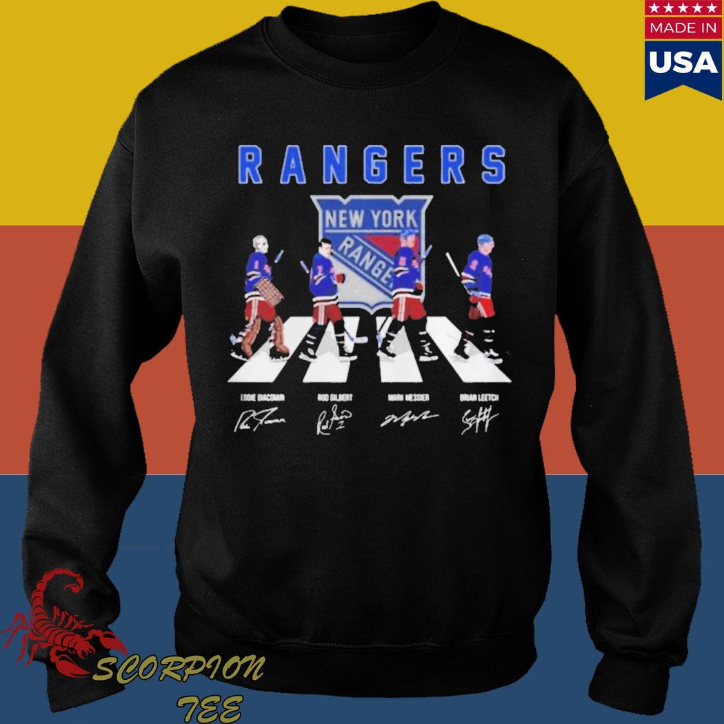 New York Rangers Abbey Road signatures shirt, hoodie, sweater, long sleeve  and tank top