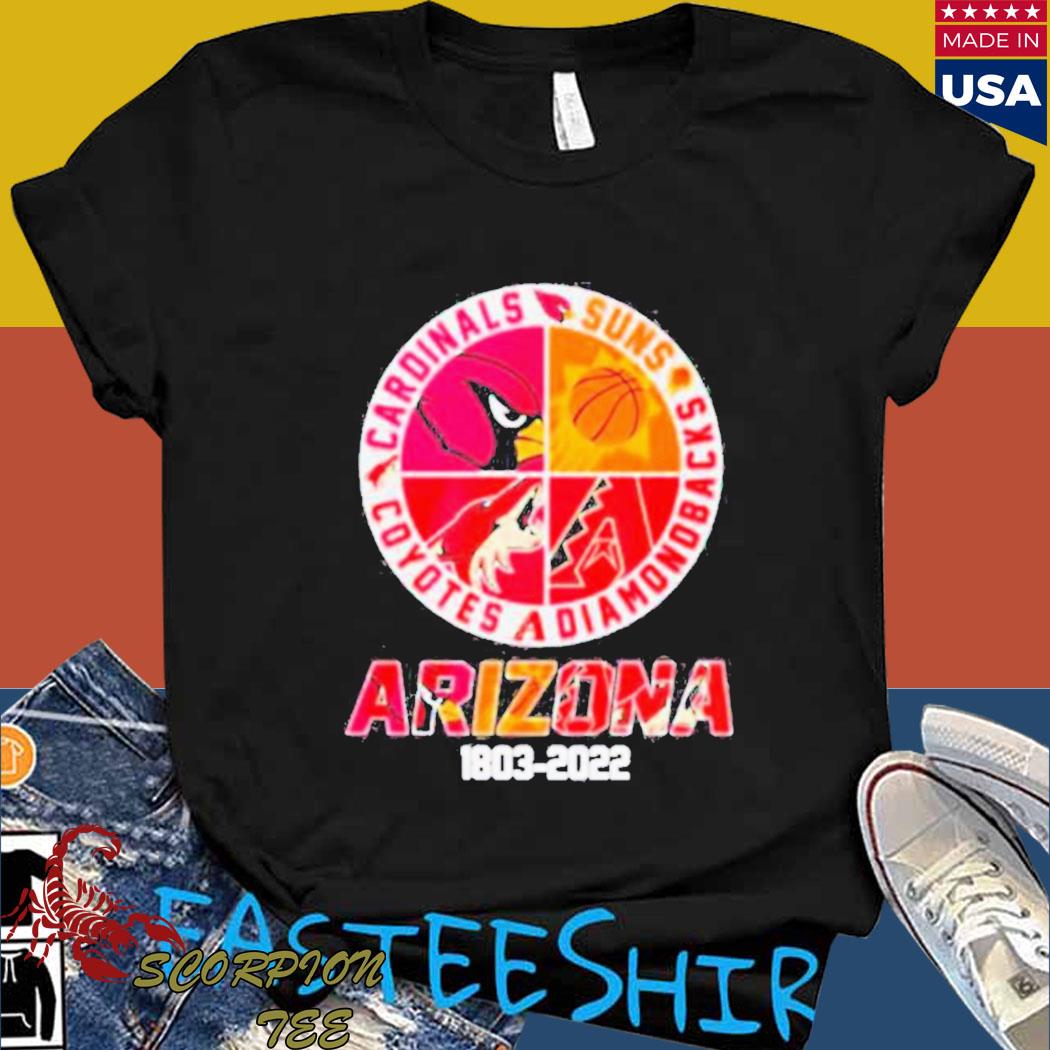 NEW Arizona Diamondbacks Arizona Coyotes Unisex T-Shirt