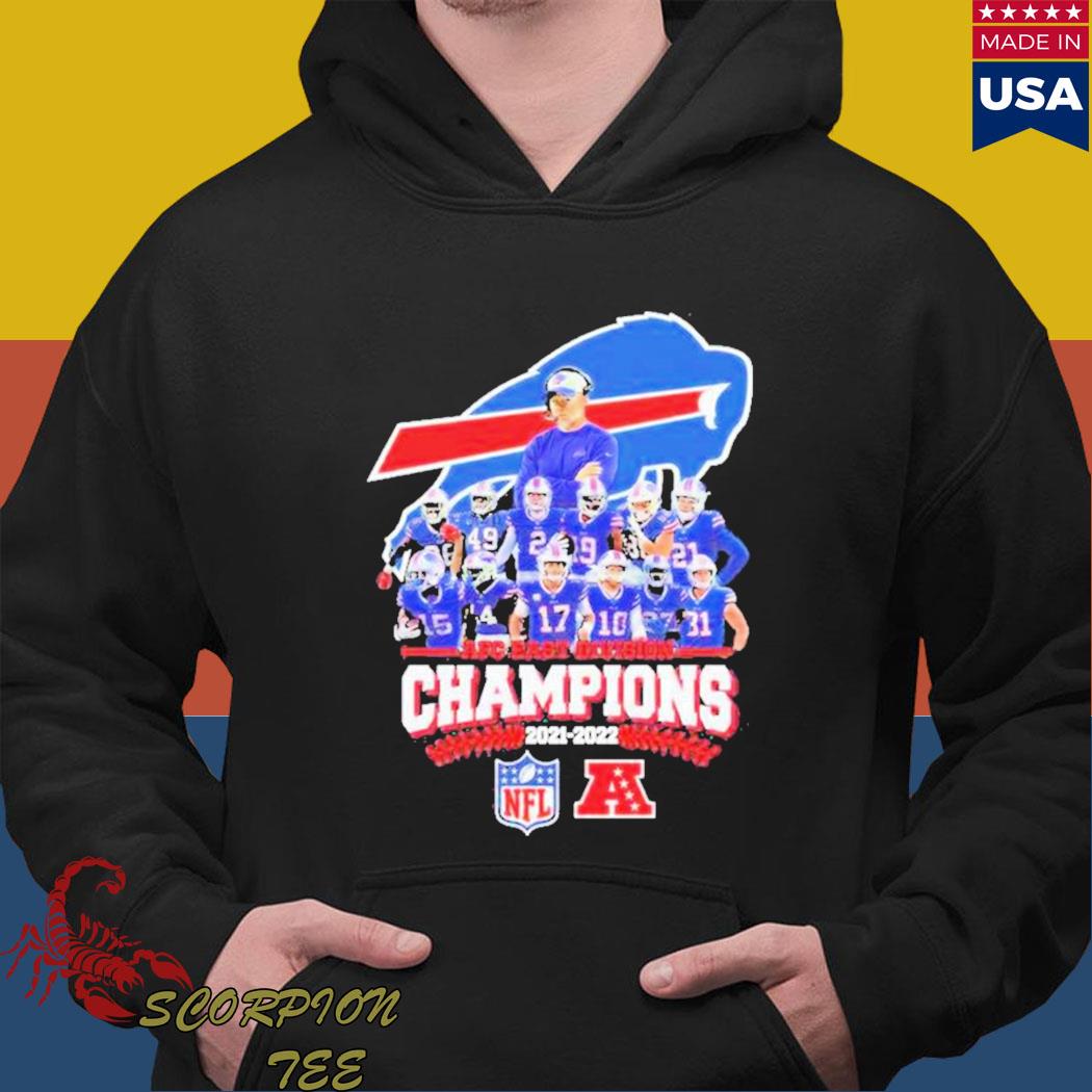 Official Buffalo Bills Wins Champions 2022 AFC East Championship T-Shirt,  hoodie, sweater, long sleeve and tank top