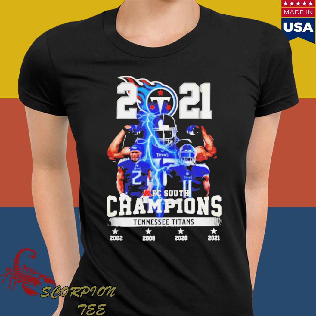 Tennessee Titans 2021 AFC South Division Champions T-shirt, hoodie,  sweater, long sleeve and tank top