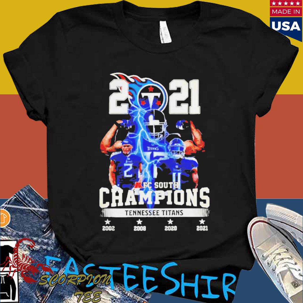 Tennessee Titans 2021 AFC South Division Champions T-shirt, hoodie,  sweater, long sleeve and tank top