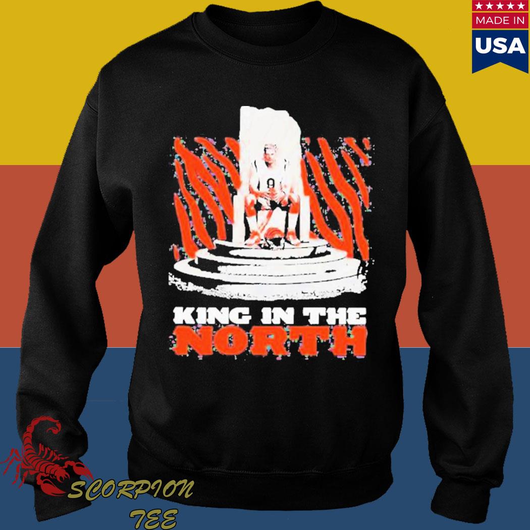 Joe Burrow Cincinnati Bengals King In The North 2022 shirt, hoodie,  sweater, long sleeve and tank top