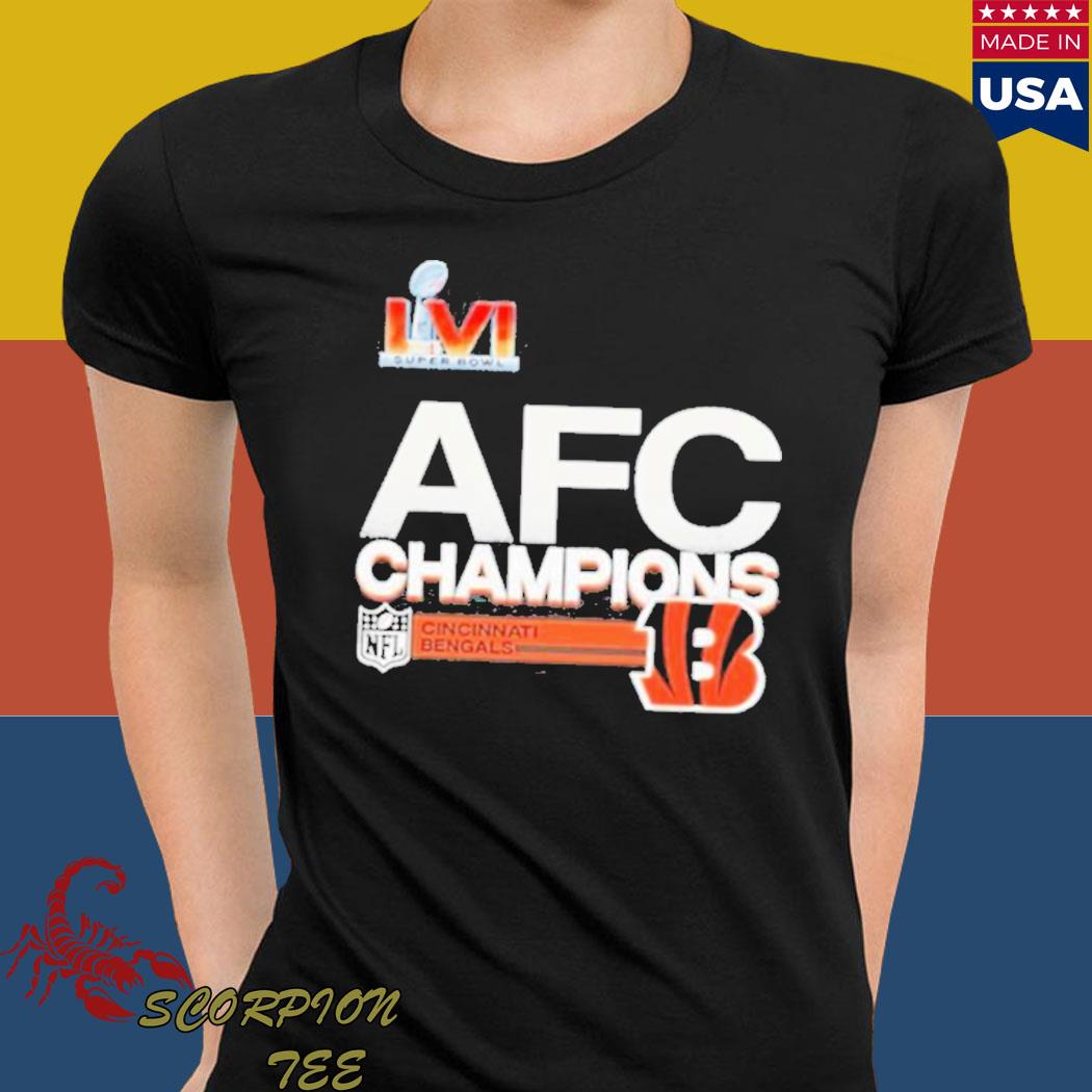 Cincinnati Bengals AFC Champions 2022 shirt,Sweater, Hoodie, And Long  Sleeved, Ladies, Tank Top