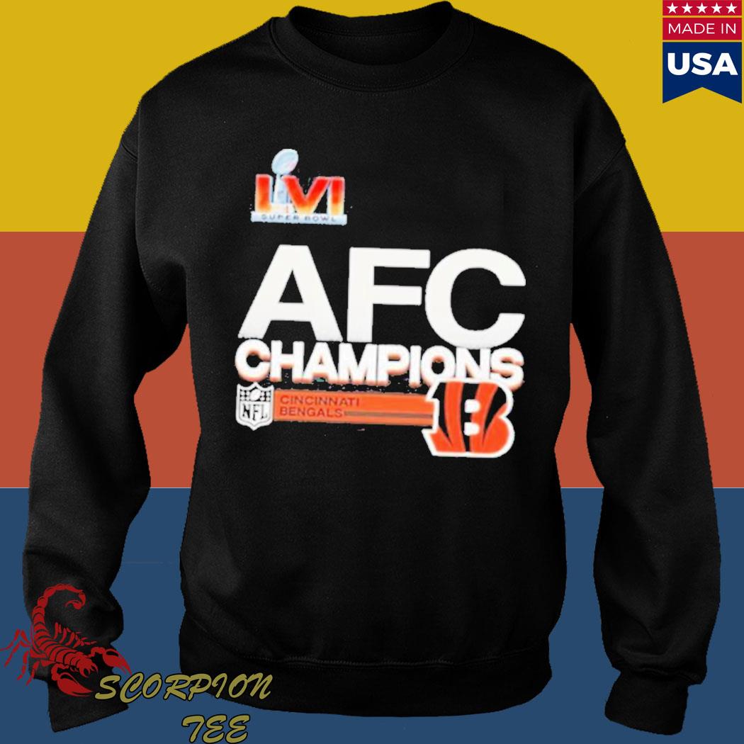 NFL Cincinnati Bengals AFC Champions 2022 Shirt, hoodie, sweater, long  sleeve and tank top