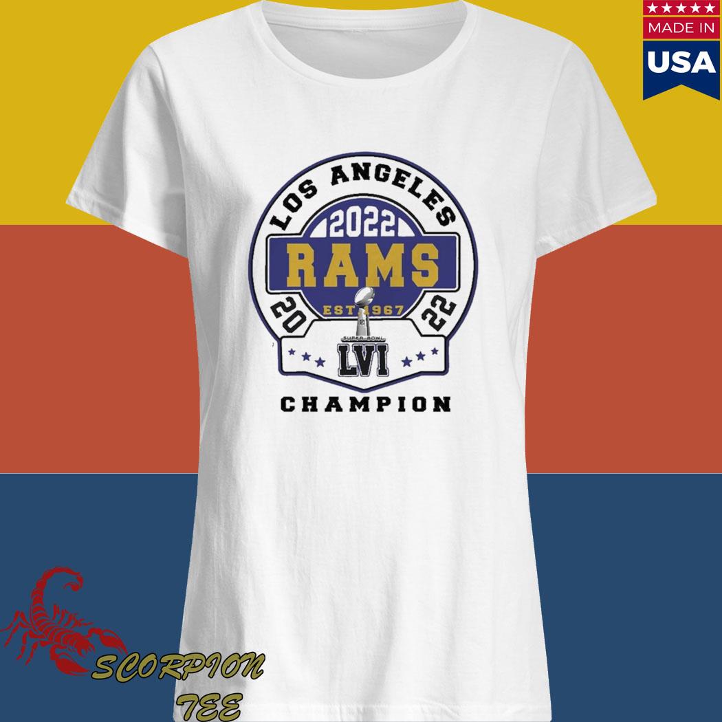 Los Angeles Rams 2021 2022 super bowl LVI champions shirt, hoodie, sweater  and v-neck t-shirt