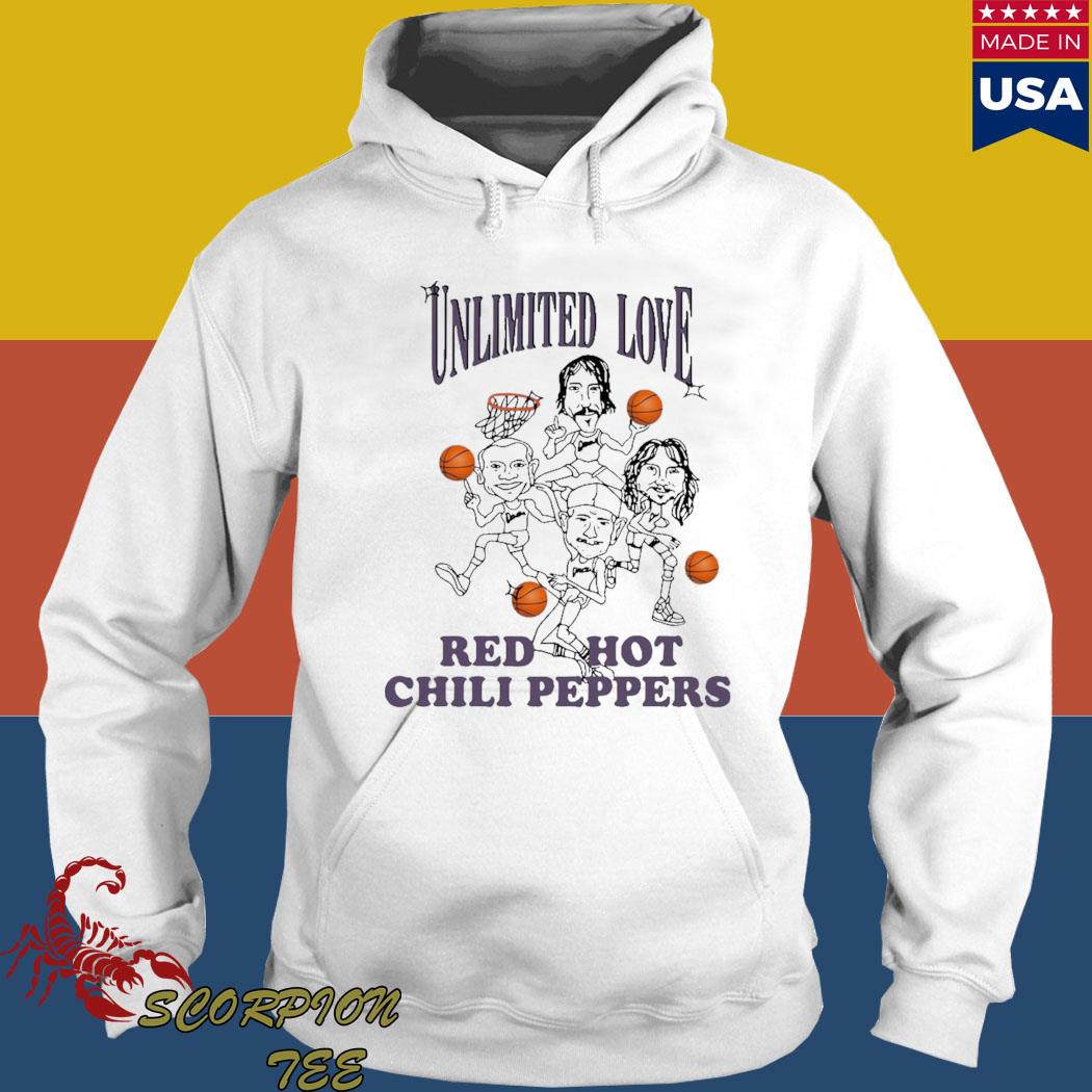 Official Los Angeles Lakers Unlimited Love Red Hot Chili Peppers Shirt,  hoodie, sweater, long sleeve and tank top