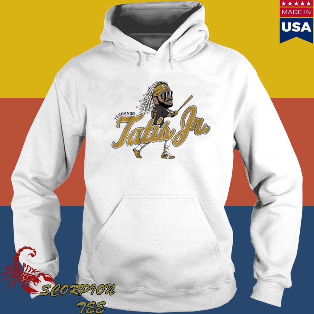 Fernando tatis jr. text shirt, hoodie, sweater, long sleeve and tank top