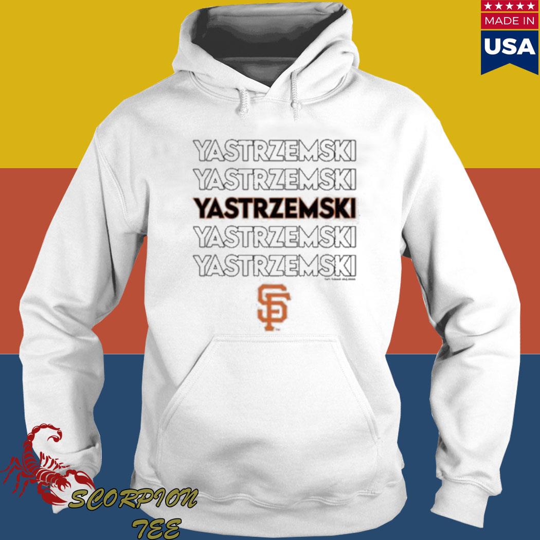 San Francisco Giants Mike Yastrzemski Stacked Tee Shirt