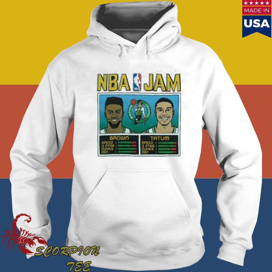 2022 Taylor Snow NBA Jam Celtics Brown And Tatum Shirt, hoodie, sweater,  long sleeve and tank top