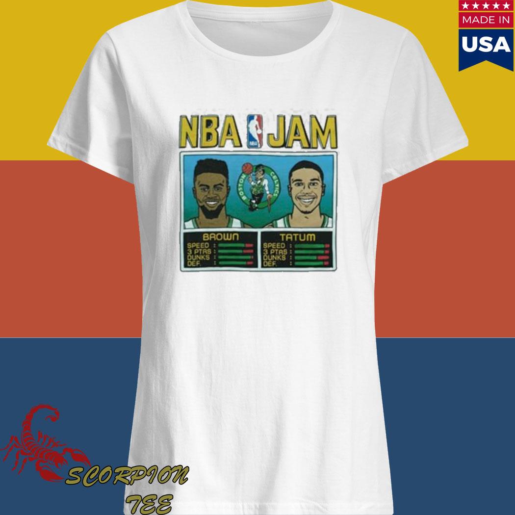 Taylor snow nba jam celtics brown and tatum shirt, hoodie, sweater, long  sleeve and tank top