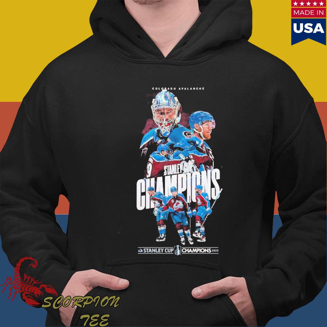 Official Colorado Avalanche Stanley Cup Champions June 2022 shirt, hoodie,  sweater, long sleeve and tank top