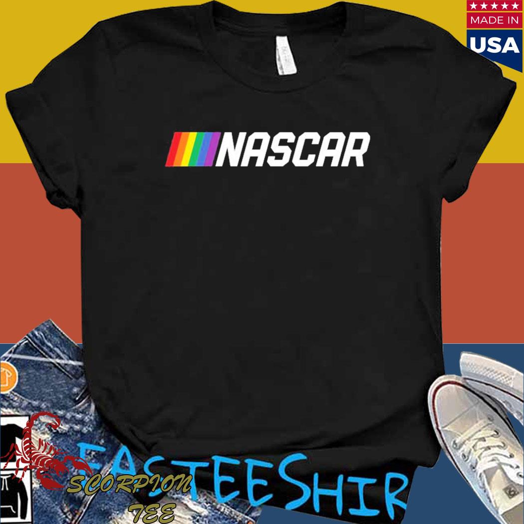 Official Nascar logo pride month Tshirt, hoodie, tank top, sweater and
