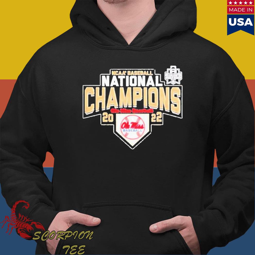 Official Rebels ncaa baseball national champions 2022 T-s Hoodie