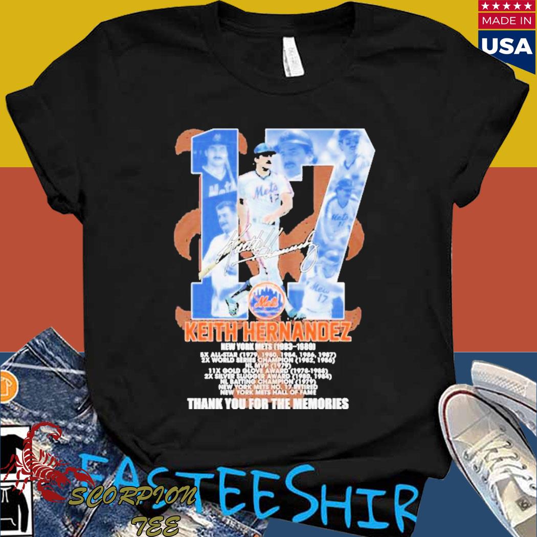  Keith Hernandez Shirt (Cotton, Small, Black) - Keith