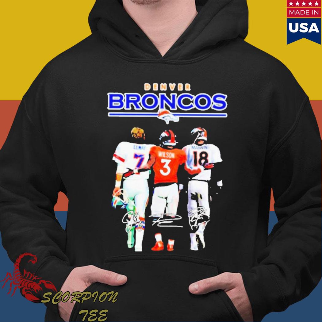 Vintage Russell Wilson Denver Broncos Russell Wilson Signature Shirt,  hoodie, sweater, long sleeve and tank top