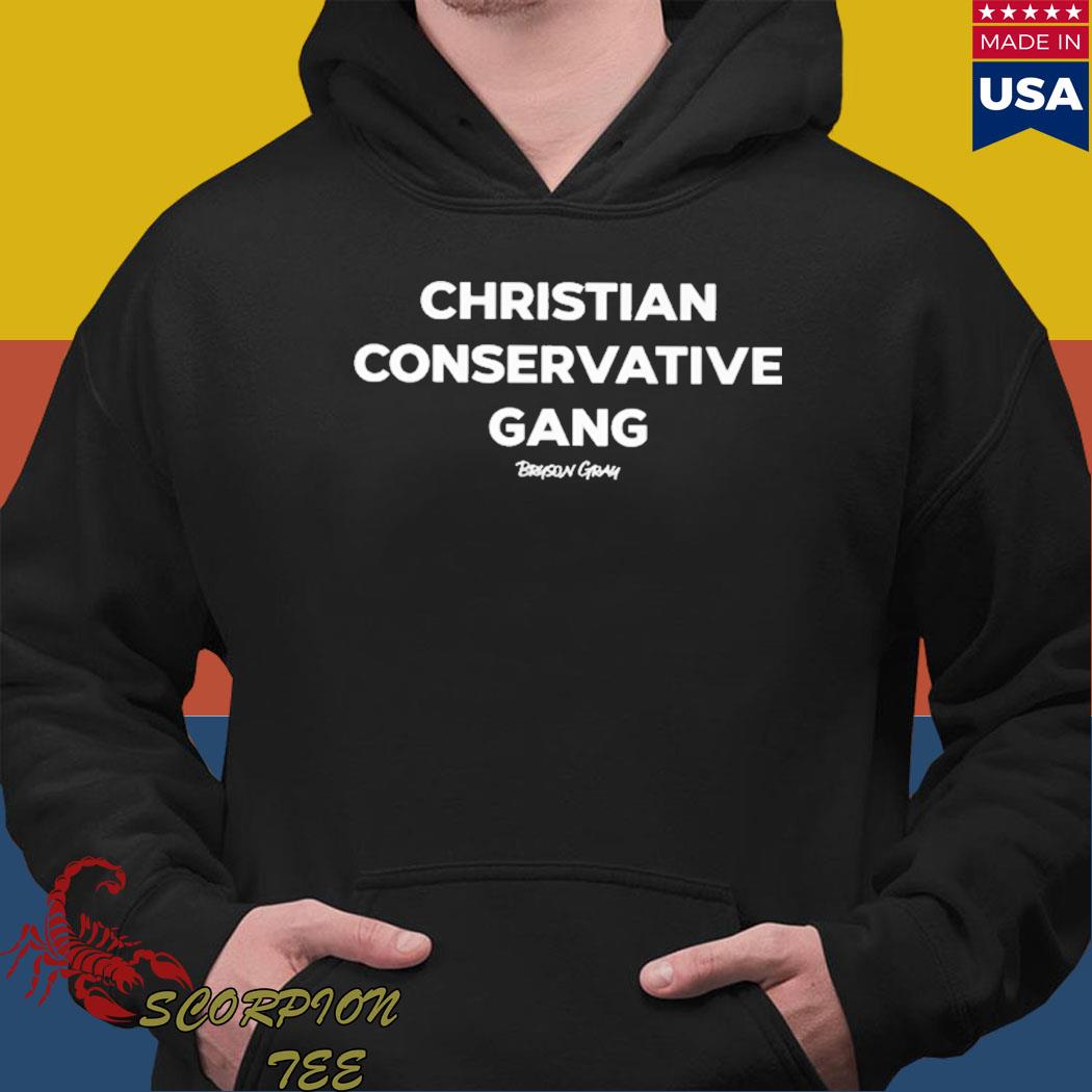 Official Christian conservative gang ccg bryson grama T-s Hoodie