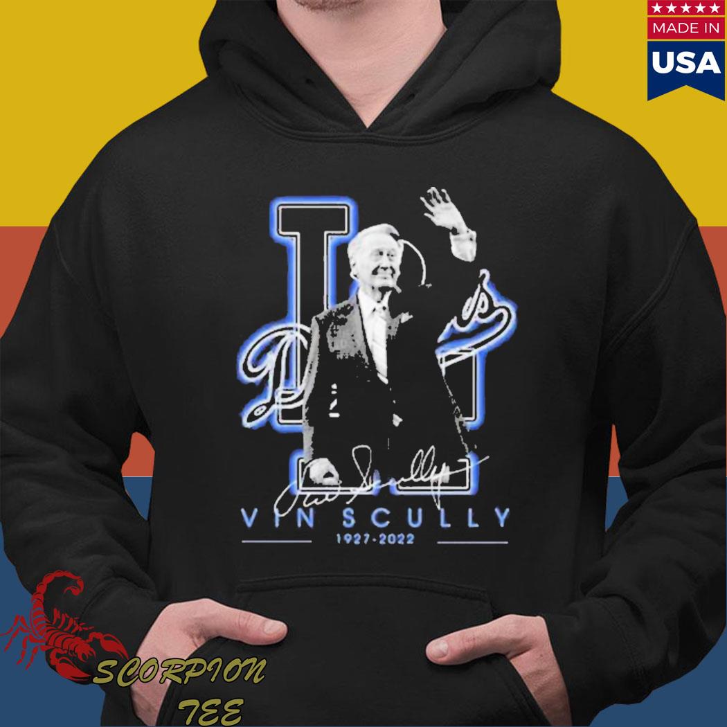 Los Angeles Dodgers Vin Scully retro photo shirt, hoodie, sweater, long  sleeve and tank top