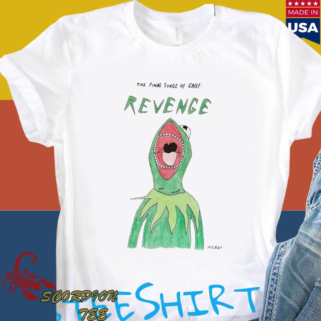 Official The final stage of grief revenge frog T-shirt