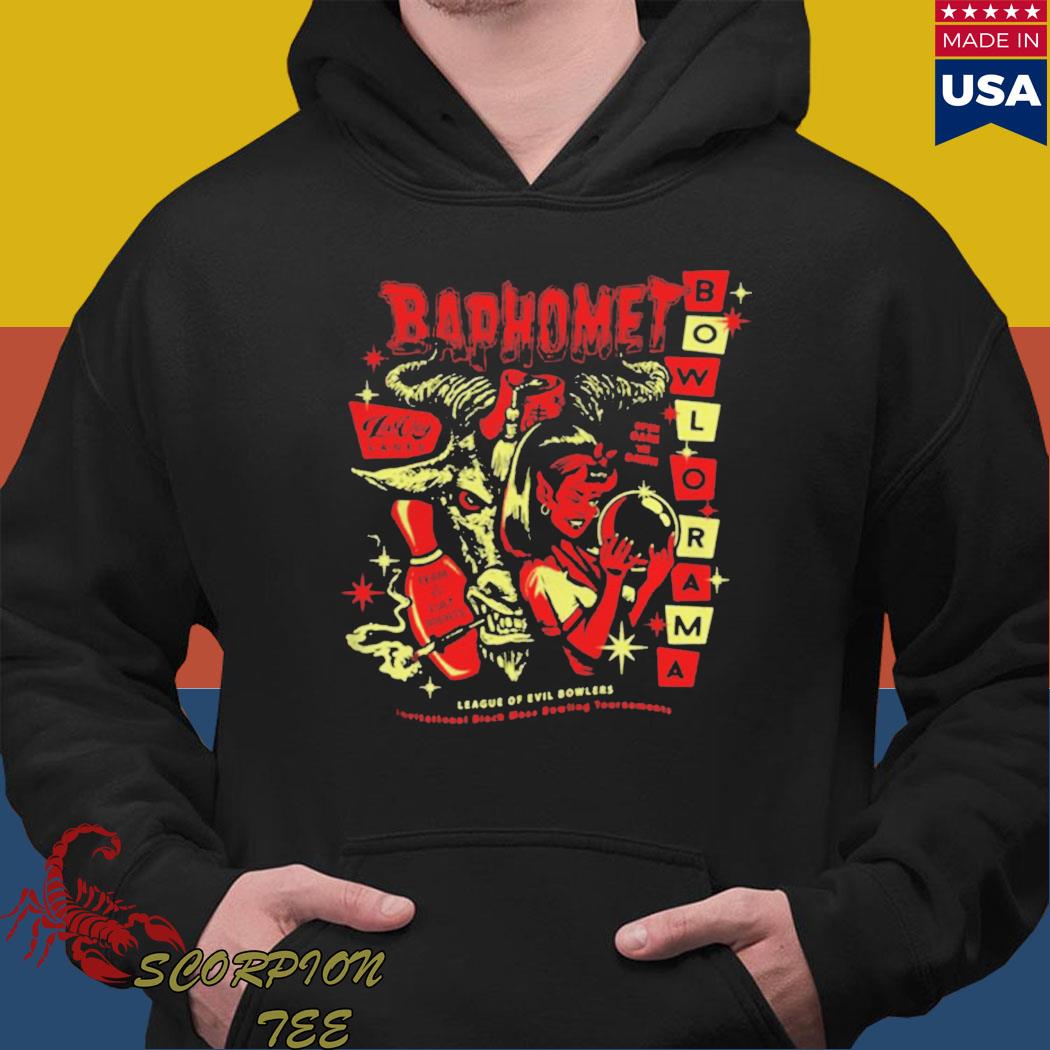 Official Baphomet bowl o rama bowling T-s Hoodie
