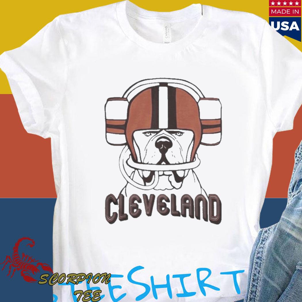 Official Browns drink helmet doggo T-shirt