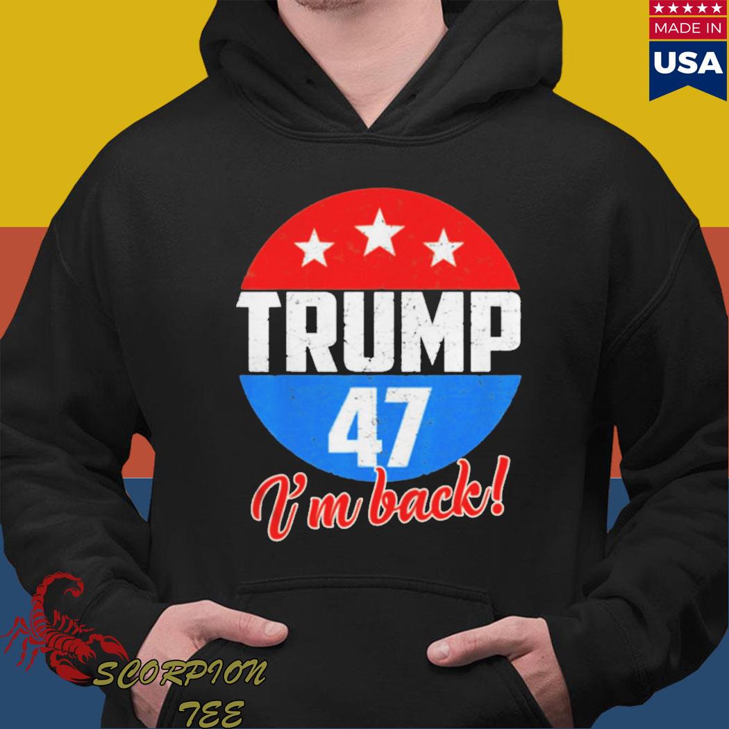 Official Donald Trump 47 president 2024 election vote republican T-s Hoodie