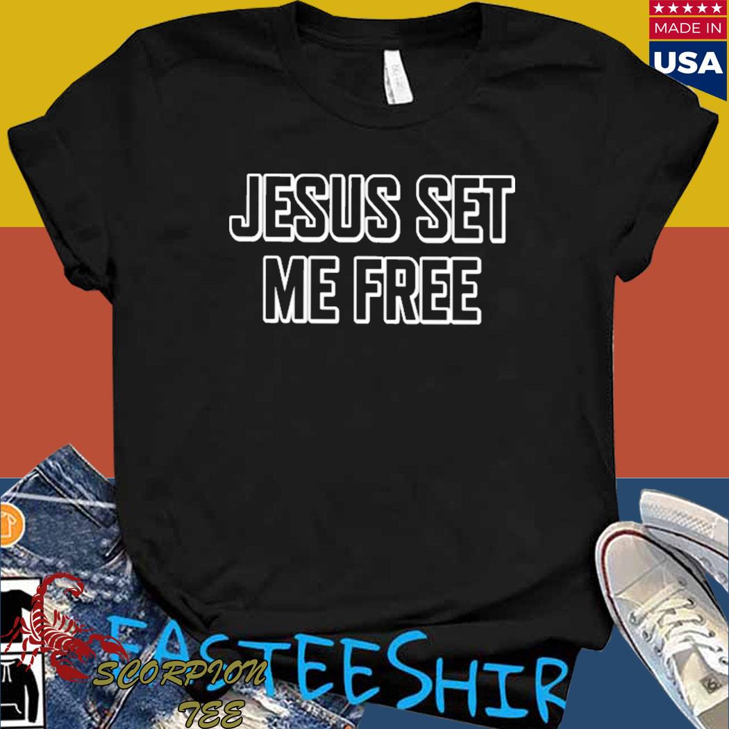 Official Jesus set me fre T-shirt