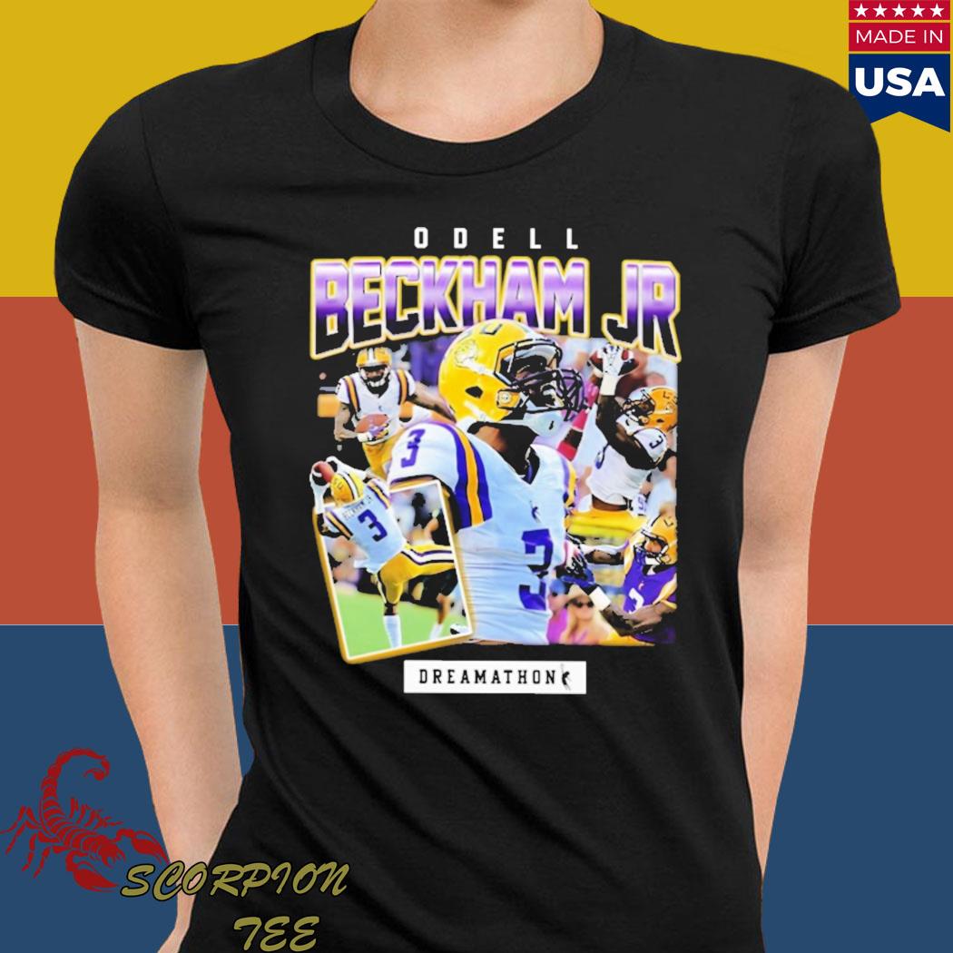 Official odell Beckham Jr College X Dreamathon Retro Shirt, hoodie