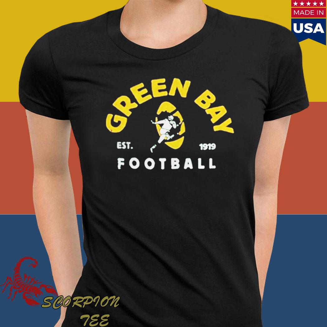 Official Retro Green Bay Packers green bay Football est 1919 T-shirt,  hoodie, tank top, sweater and long sleeve t-shirt