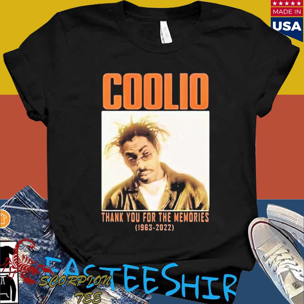 Official Rip coolio rapper gangstas paradise rapper dies T-shirt