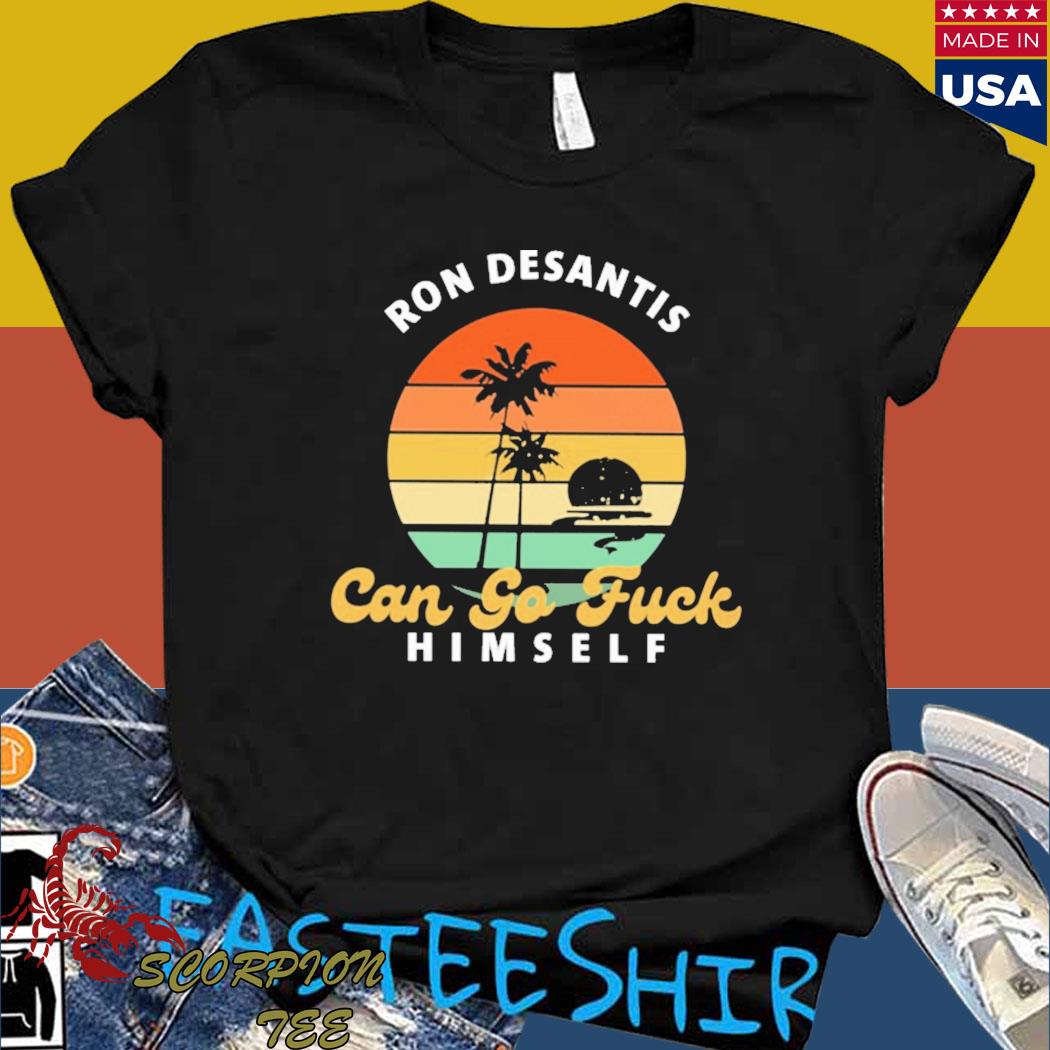 Official Ron desantis co go fuck himself vintage T-shirt