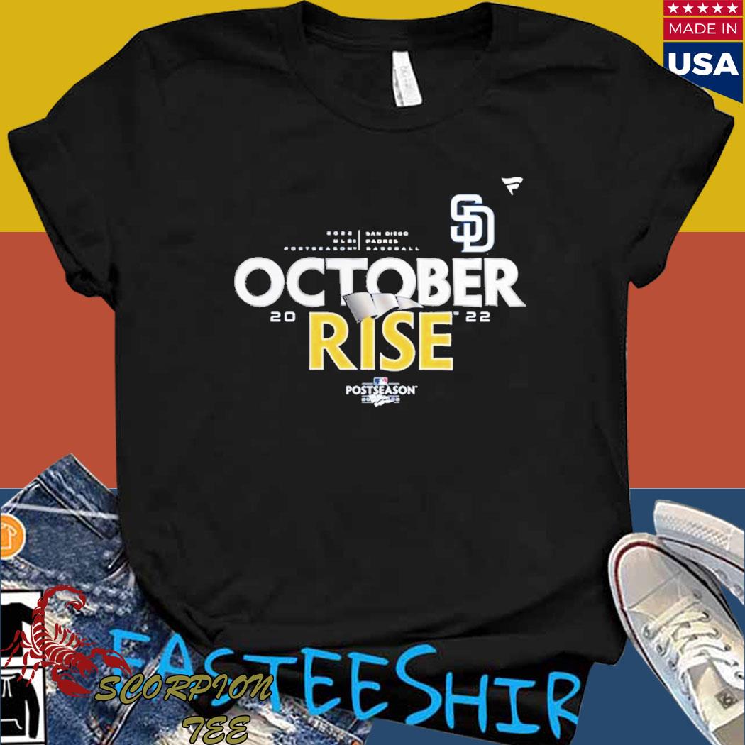 Official San diego padres 2022 postseason locker room T-shirt