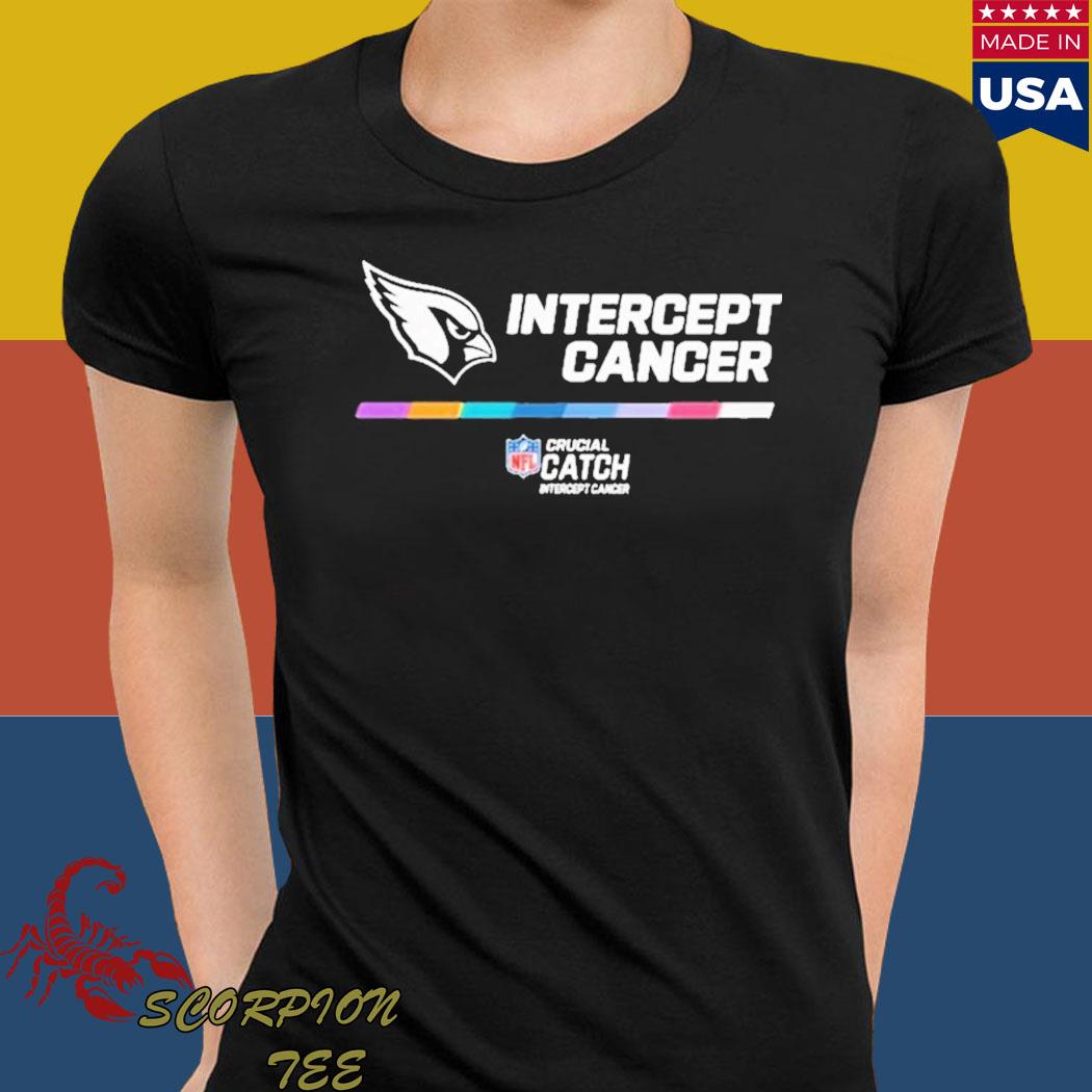 Cheap Arizona Cardinals Nlf Intercept Cancer Hoodie - Anynee