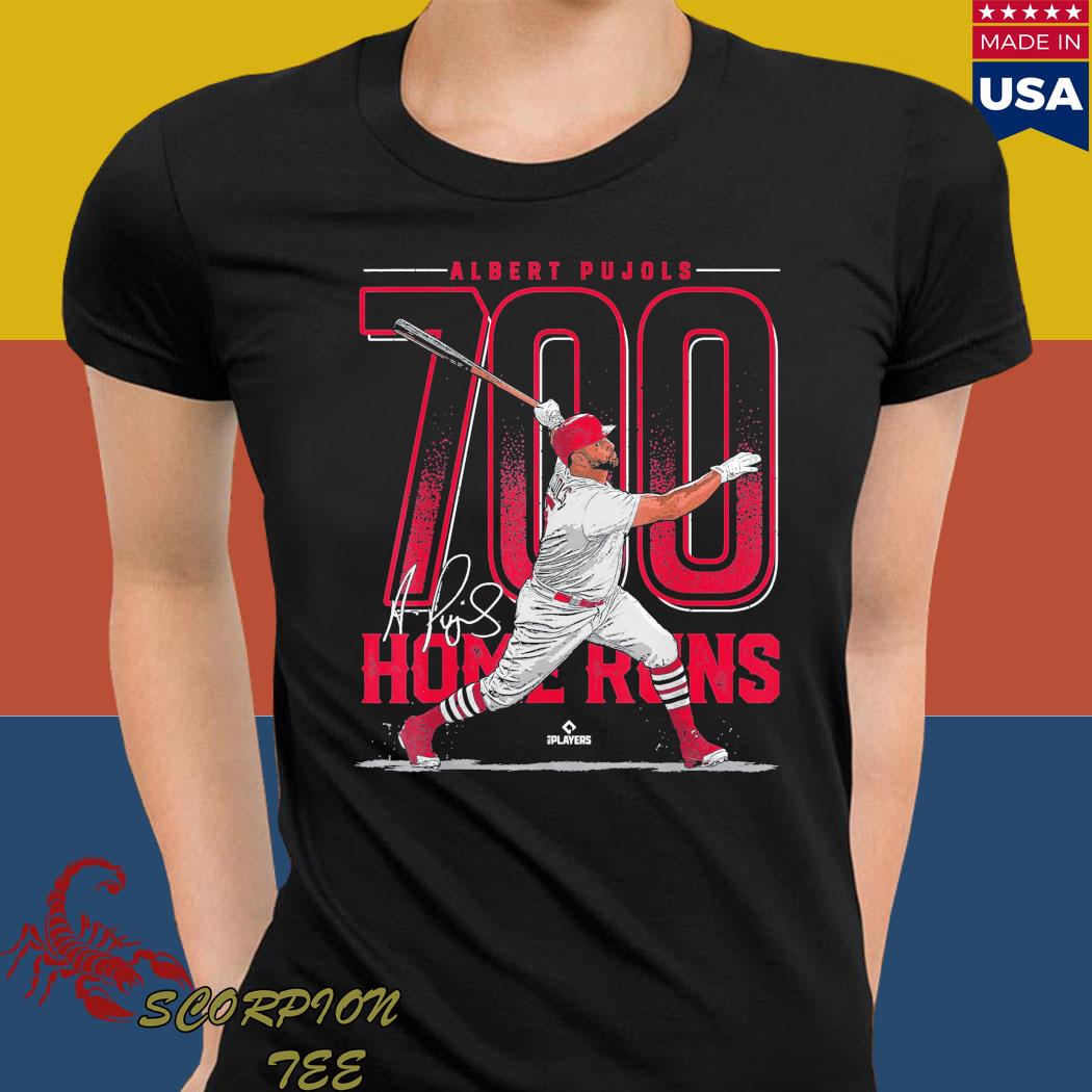Albert Pujols 700 Home Runs Albert Pujols St Louis Mlbpa Shirt