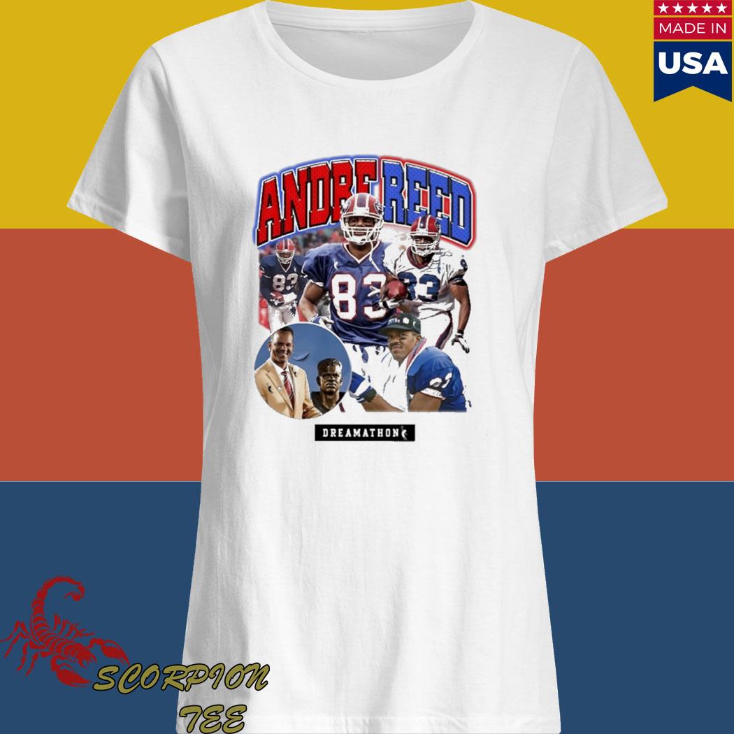 Official Andre Reed Dreamathon Shirts, hoodie, sweater, long