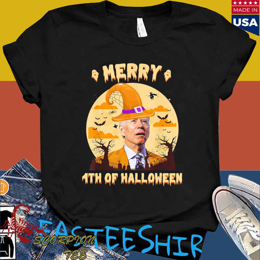 Official Confuse halloween merry 4th of halloween Joe Biden costume Shirt