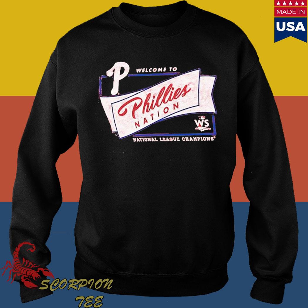 Philadelphia phillies national league champions ws logo shirt, hoodie,  sweater, long sleeve and tank top