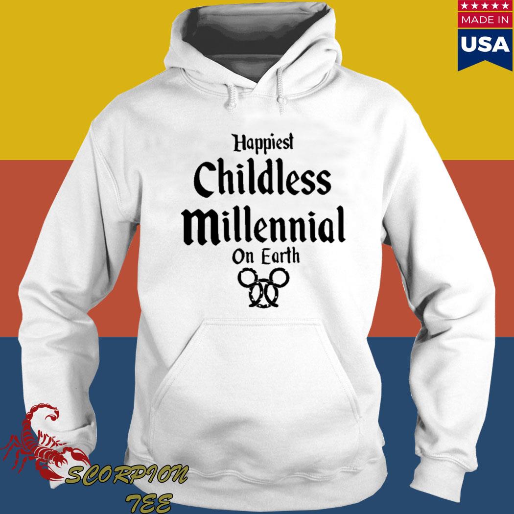 Official Casuallygreg happiest childless millennial on earth T-s Hoodie