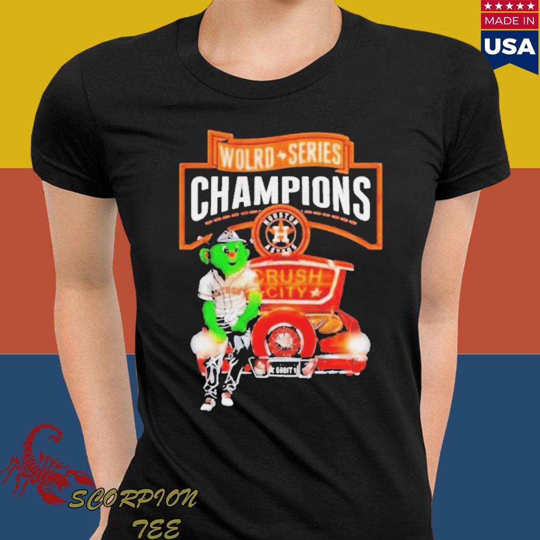 Official Houston Astros World champs Crush city shirt