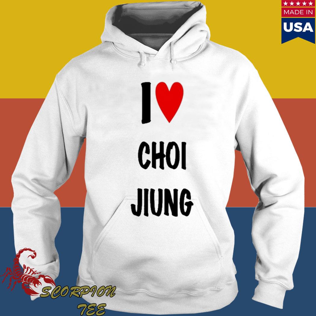 Official I love choI jiung T-s Hoodie